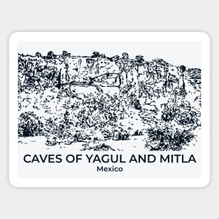 Caves of Yagul and Mitla - Mexico Magnet